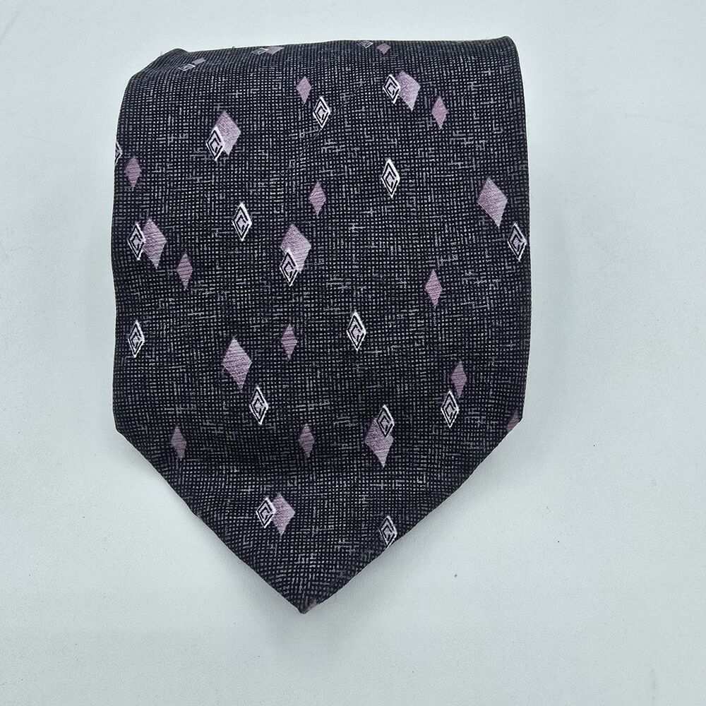 Fratelli Men's Tie 100% Silk Length 64 X 4in Handmade In Italy Vintage